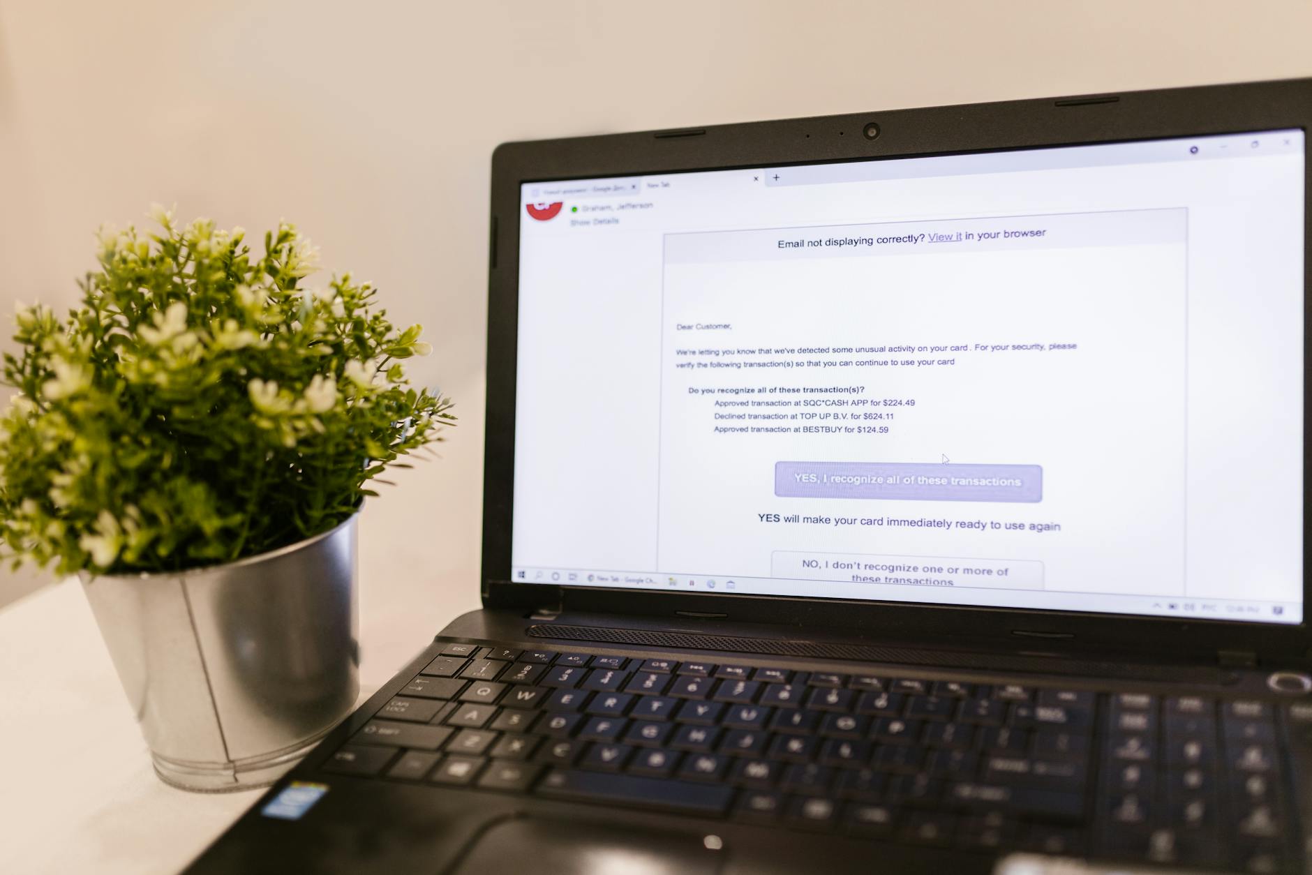 contoh email marketing