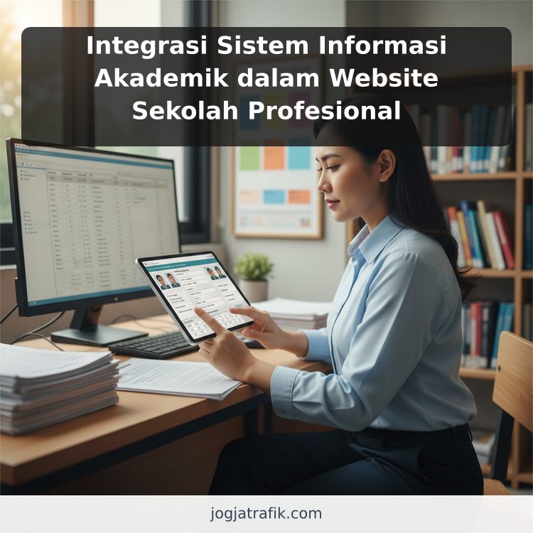 Integrasi Sistem Informasi Akademik dalam Website Sekolah Profesional