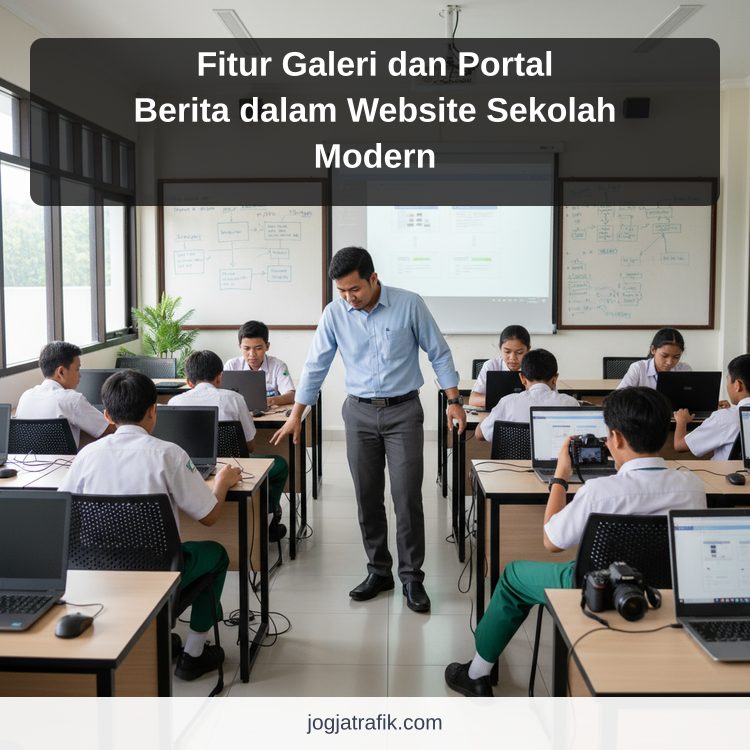 Fitur Galeri dan Portal Berita dalam Website Sekolah Modern
