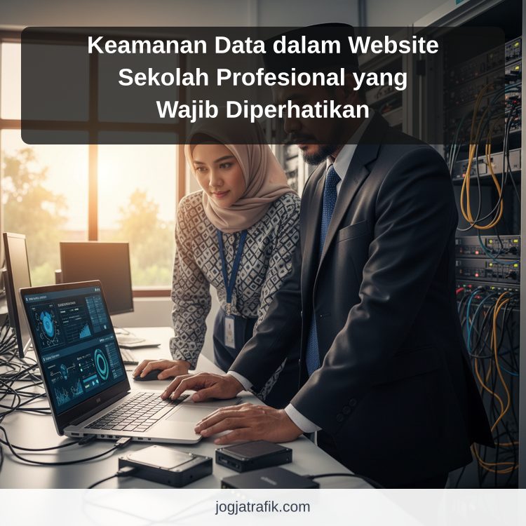 Keamanan Data dalam Website Sekolah Profesional yang Wajib Diperhatikan