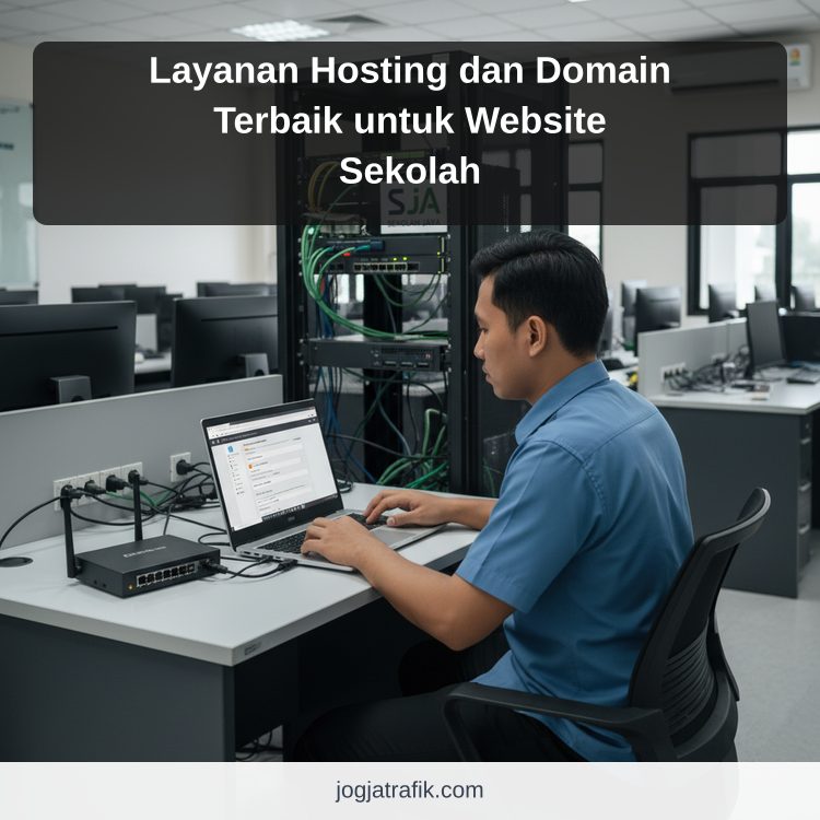 Layanan Hosting dan Domain Terbaik untuk Website Sekolah