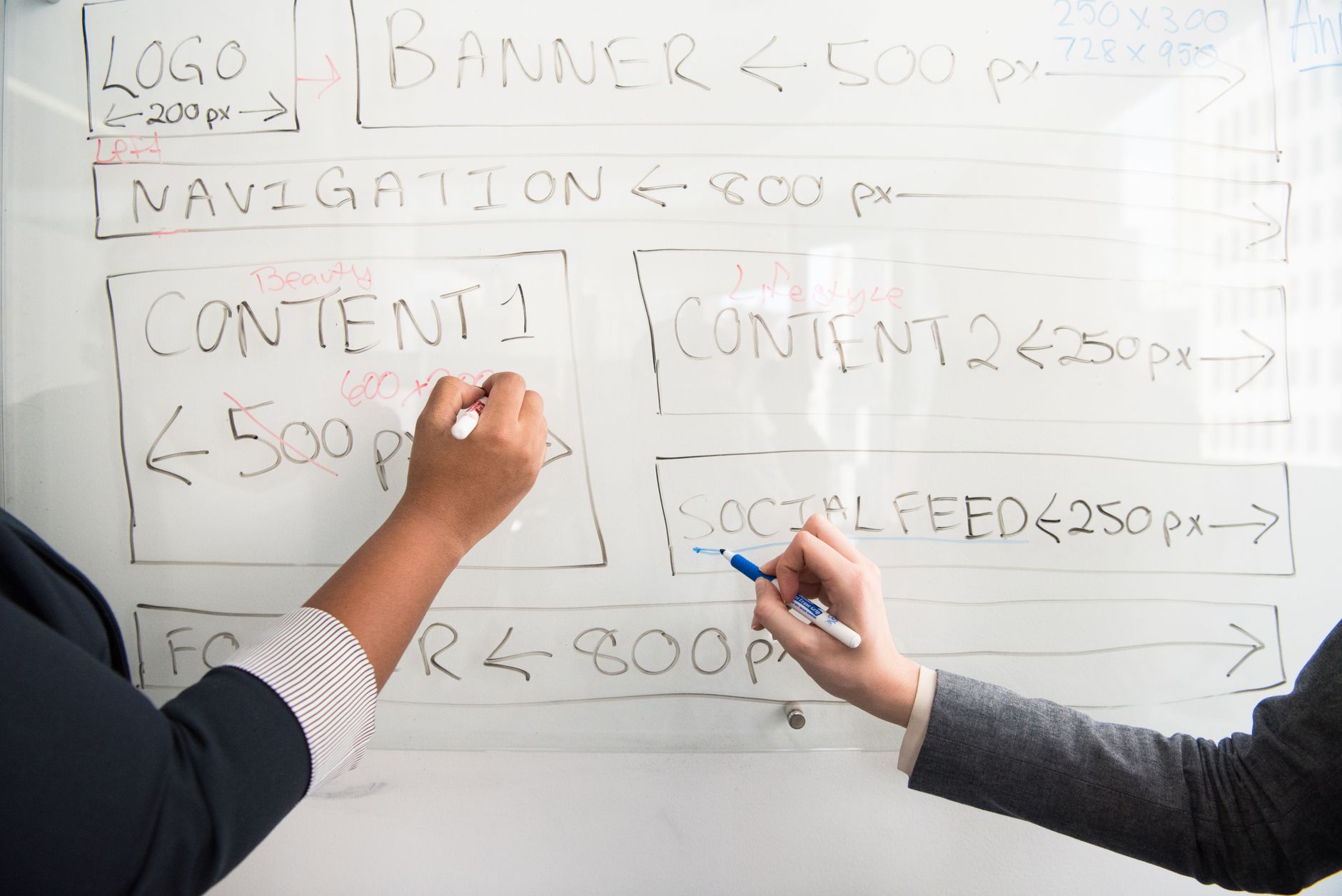 Ilustrasi strategi content marketing efektif untuk meningkatkan trafik website
